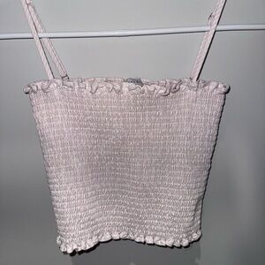 Gianni Bini Light Pink Smocked Camisole